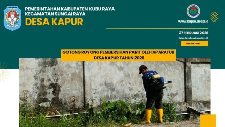 GOTONG ROYONG PEMBERSIHAN PARIT