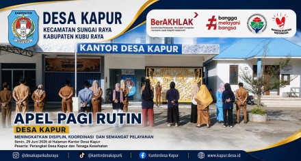 APEL PAGI 29 JUNI 2026